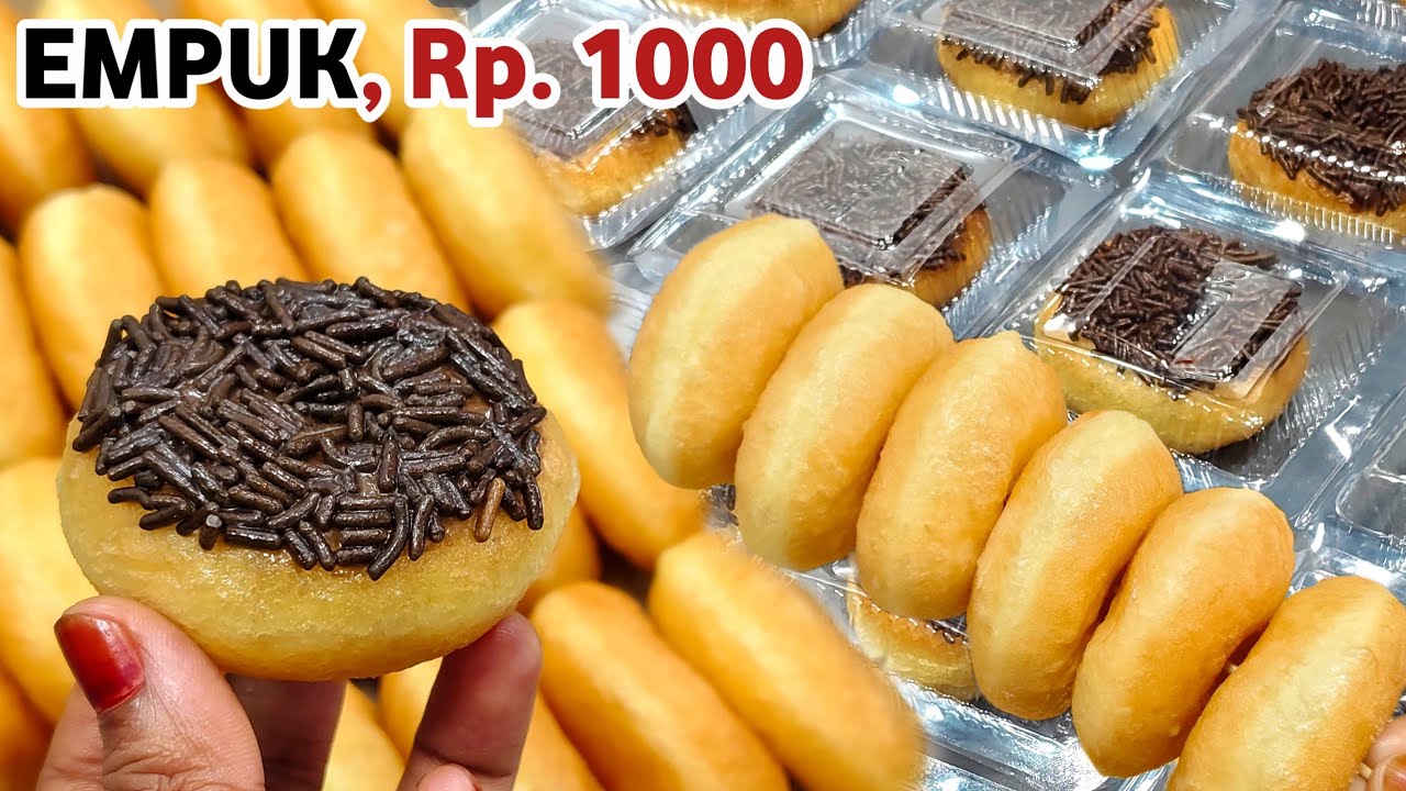1/4kg JADI 40 PCS‼️IDE JUALAN Rp. 1000AN | USAHA RUMAHAN MODAL SEDIKIT. DONAT MINI SERIBUAN