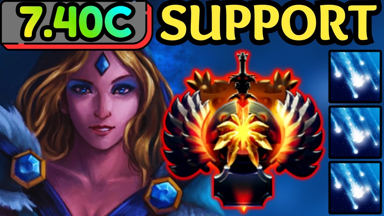 🔥 UNSTOPPABLE CRYSTAL MAIDEN SUPPORT — ENEMIES CAN’T MOVE 🔥 DOTA 2