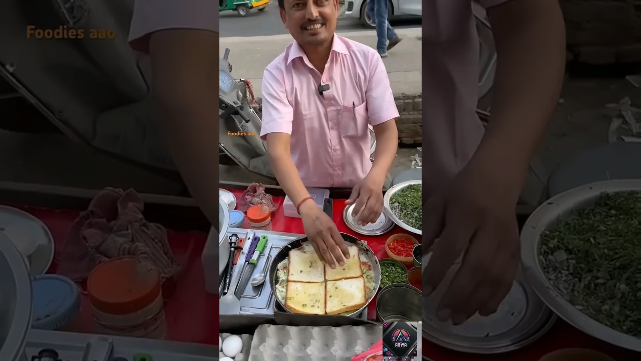 ₹200 rupee ka egg omelet part - 4 | street food roast | #trending #roast