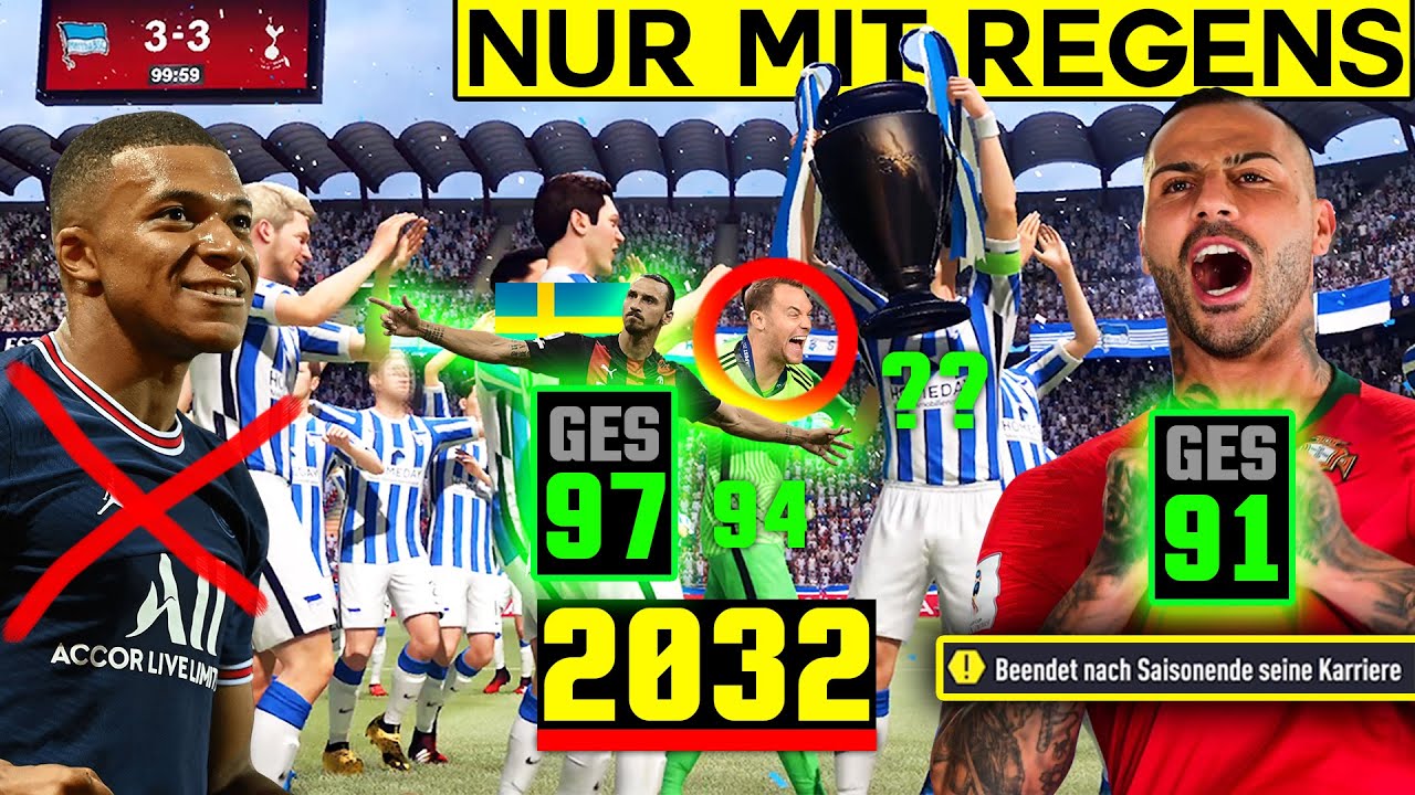 NUR MIT REGENS CL GEWINNEN 🏆 (97er Ibra Wiedergeburt!! 🚀) FIFA 21 Sprint to Glory Karriere Challenge