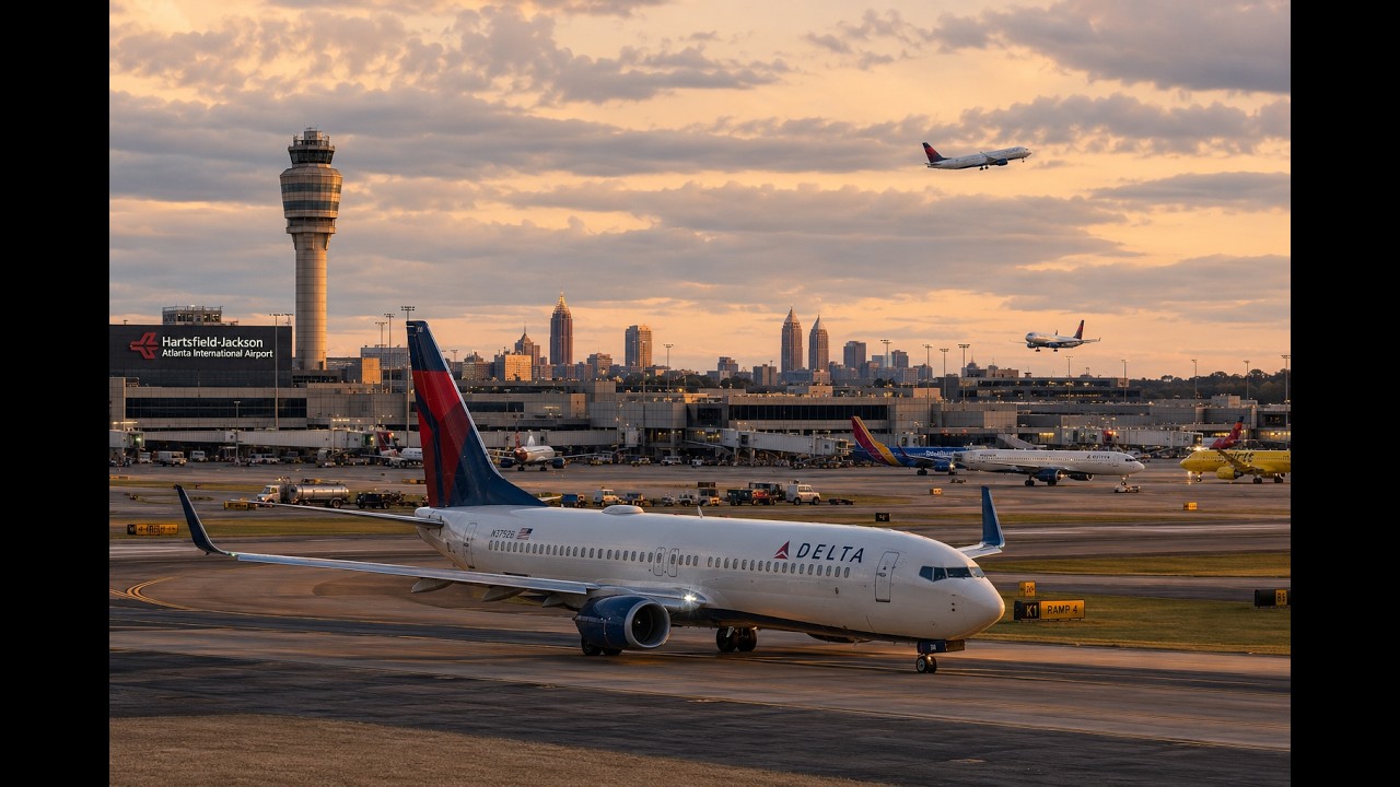 Atlanta Instrument Departure X-plane 12
