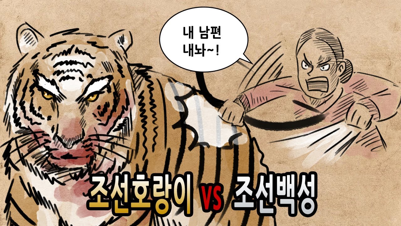 [팩 보고드림] 조선에서 호랑이 피해는 어느 정도였을까? feat 인간 vs 맹수
