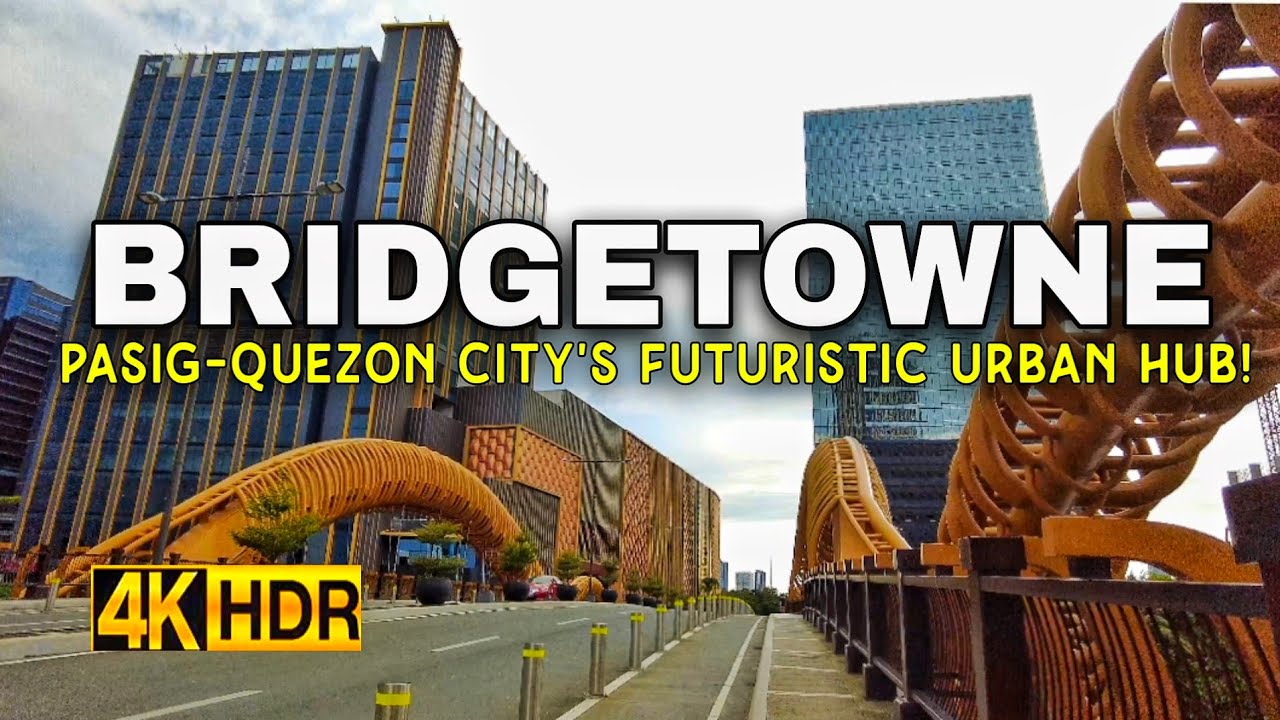 [4K HDR] Bridgetowne Estate Walking Tour 2025 | Pasig&ndash;Quezon City&rsquo;s Newest Rising Township 🇵🇭