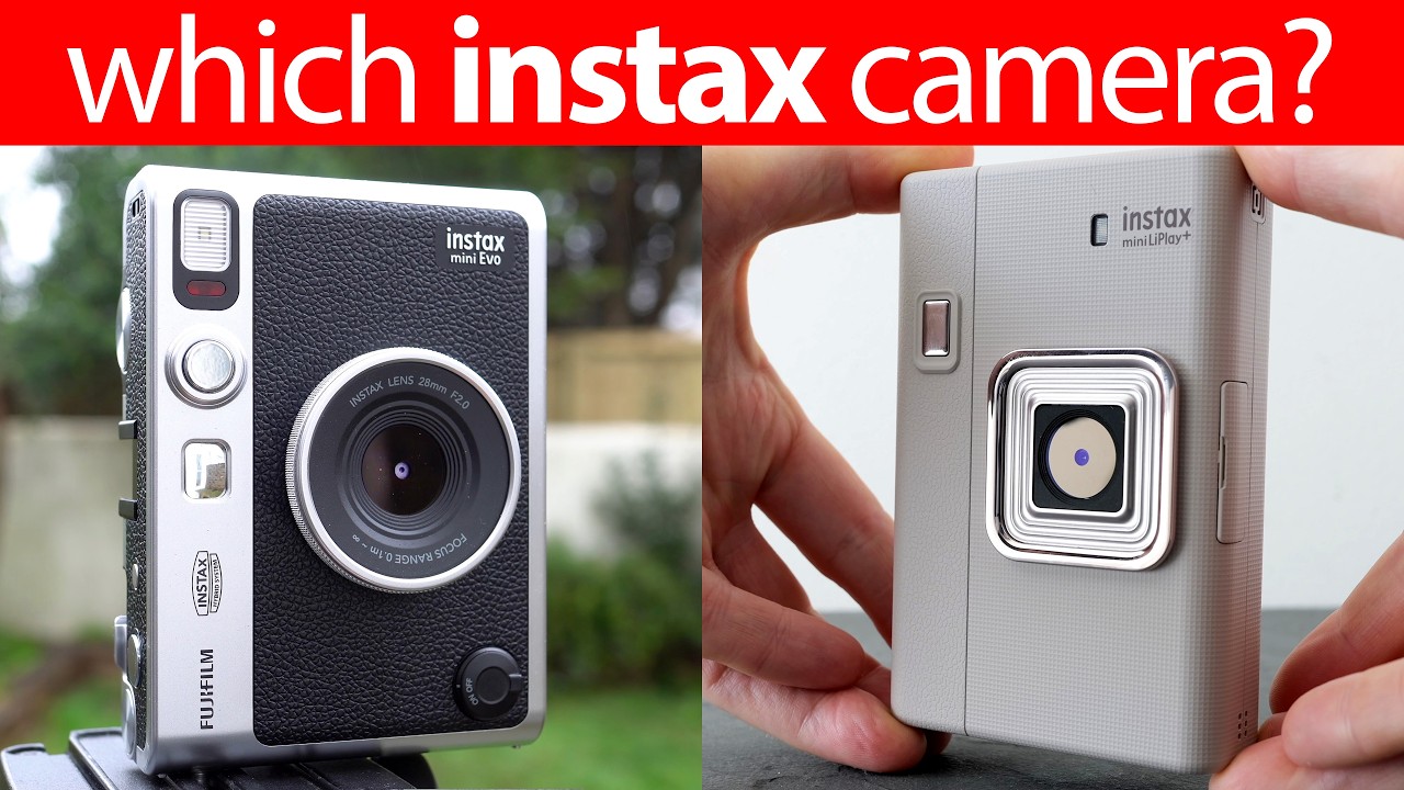 INSTAX MINI EVO против LiPlay+: ЛУЧШАЯ камера мгновенной печати!