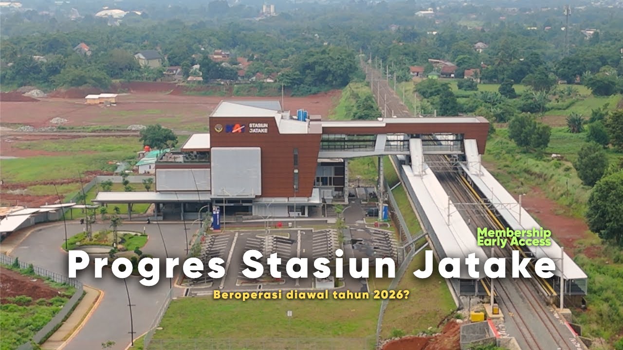 Stasiun Jatake segera beroperasi diawal tahun 2026! nonton video ini untuk tau akses jalanannya