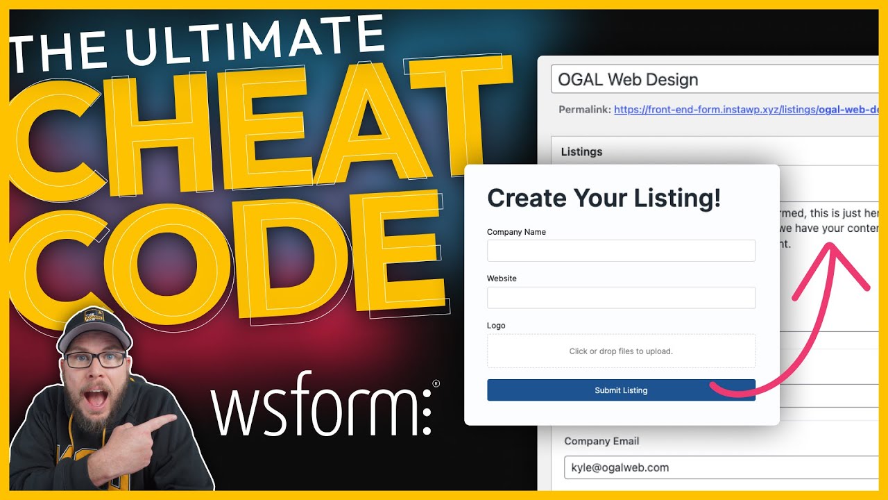 Front-End Post Submission Forms — The Ultimate Cheat Code with WS Form!