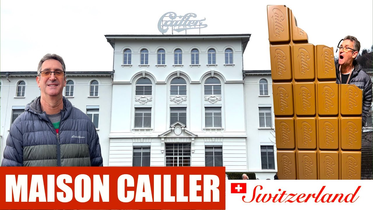 Full Tour of Maison Cailler Chocolate Museum in BROC 🇨🇭SWITZERLAND