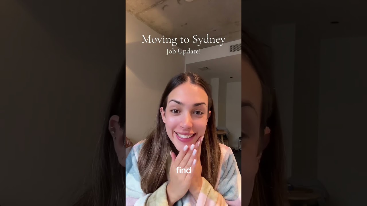 I Got Offered A Job In Sydney! On A Working Holiday Visa  #workingholiday #movingtoaustralia