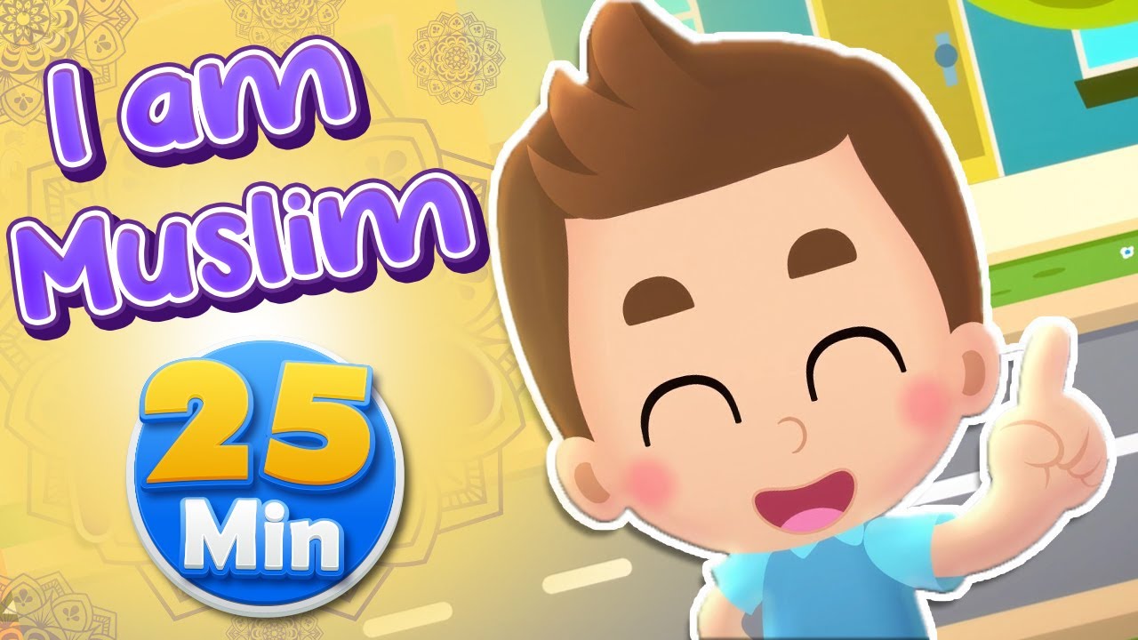 I am Muslim and more nursery rhymes and kids songs - Hudhud English