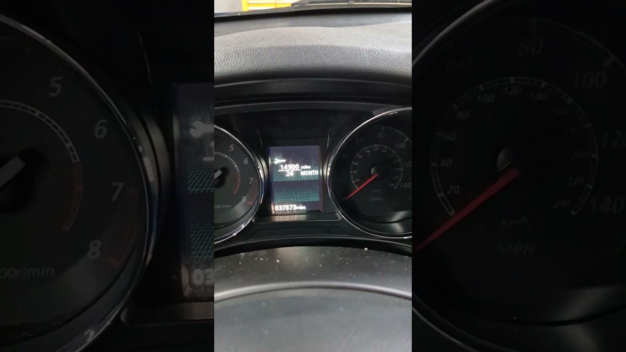 RESET OIL LIFE ON 2024 MITSUBISHI OUTLANDER 