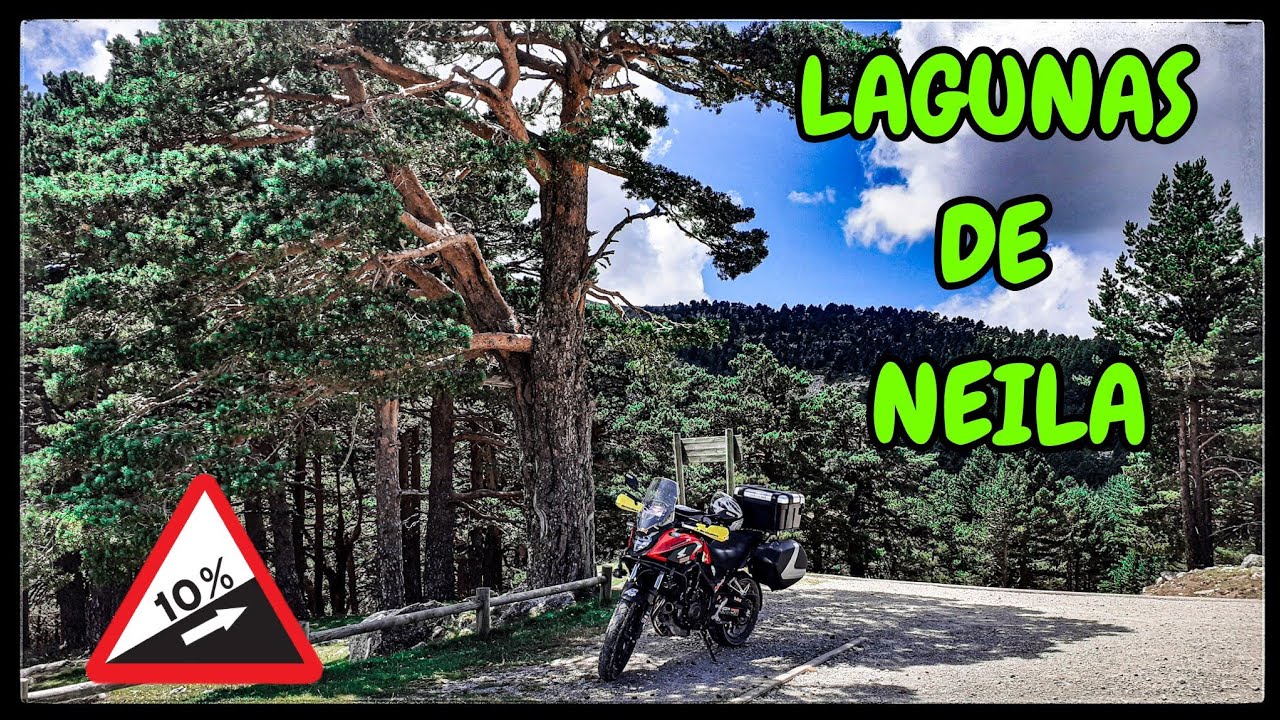 RUTA EN MOTO al puerto de las Lagunas de Neila. 🏔️