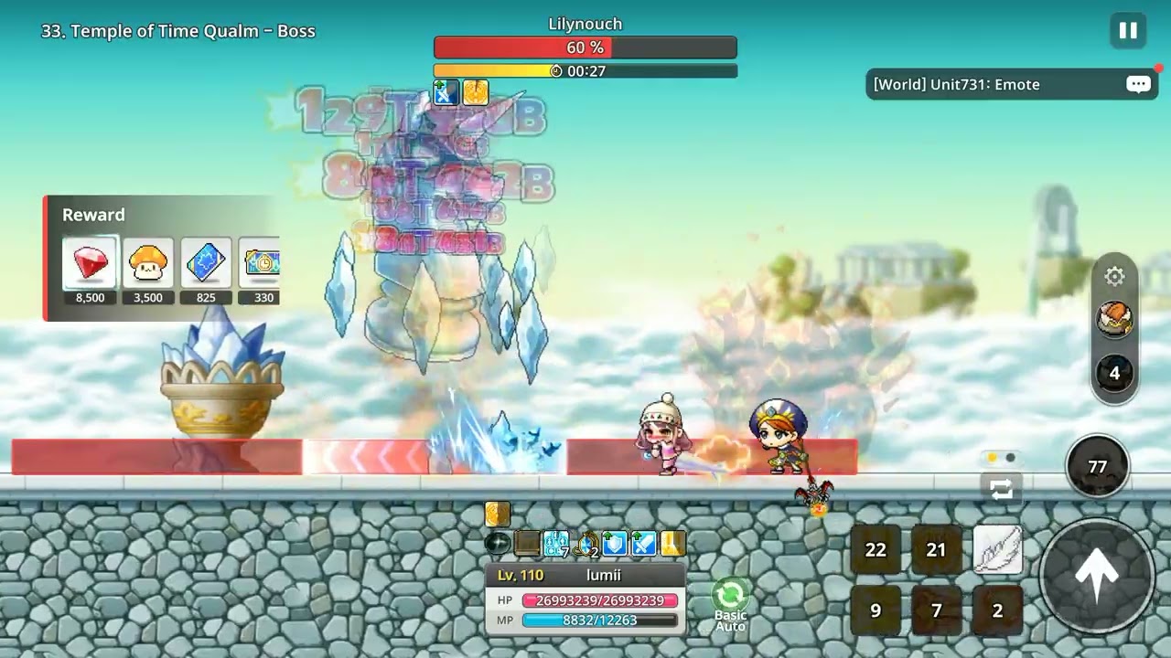 33-15 Clear | Lvl 110 Hero | Maplestory: Idle