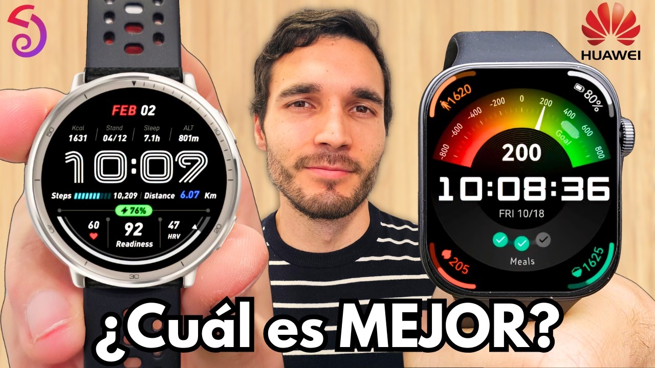 💥 ​AMAZFIT ACTIVE 2 vs HUAWEI WATCH FIT 3 ¿Cuál es MEJOR Compra?