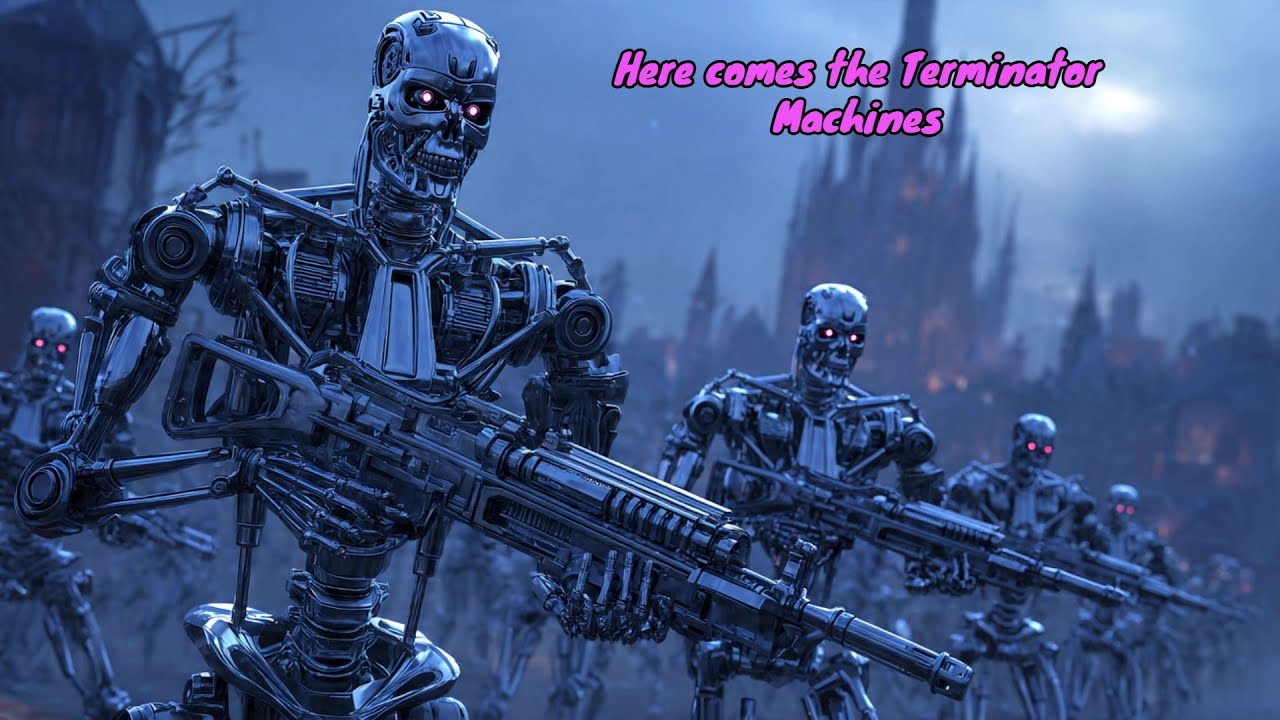 Here comes the Terminator Machines (No copyright images)