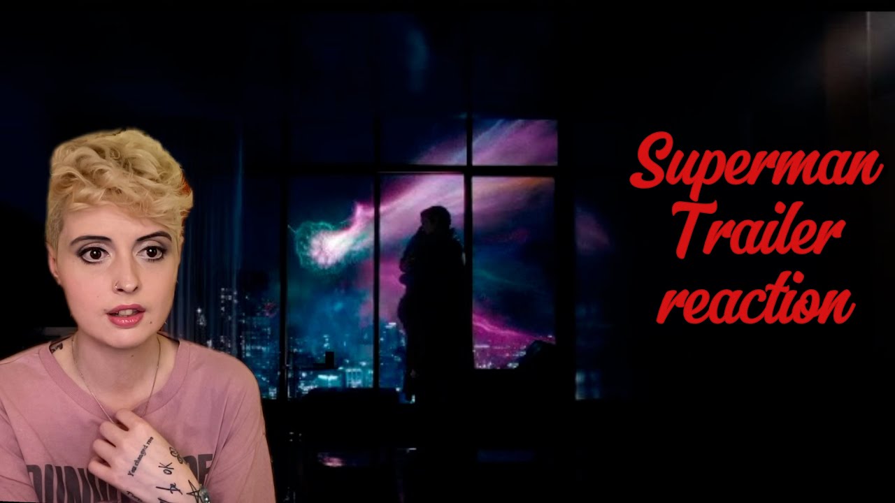 Superman trailer reaction!