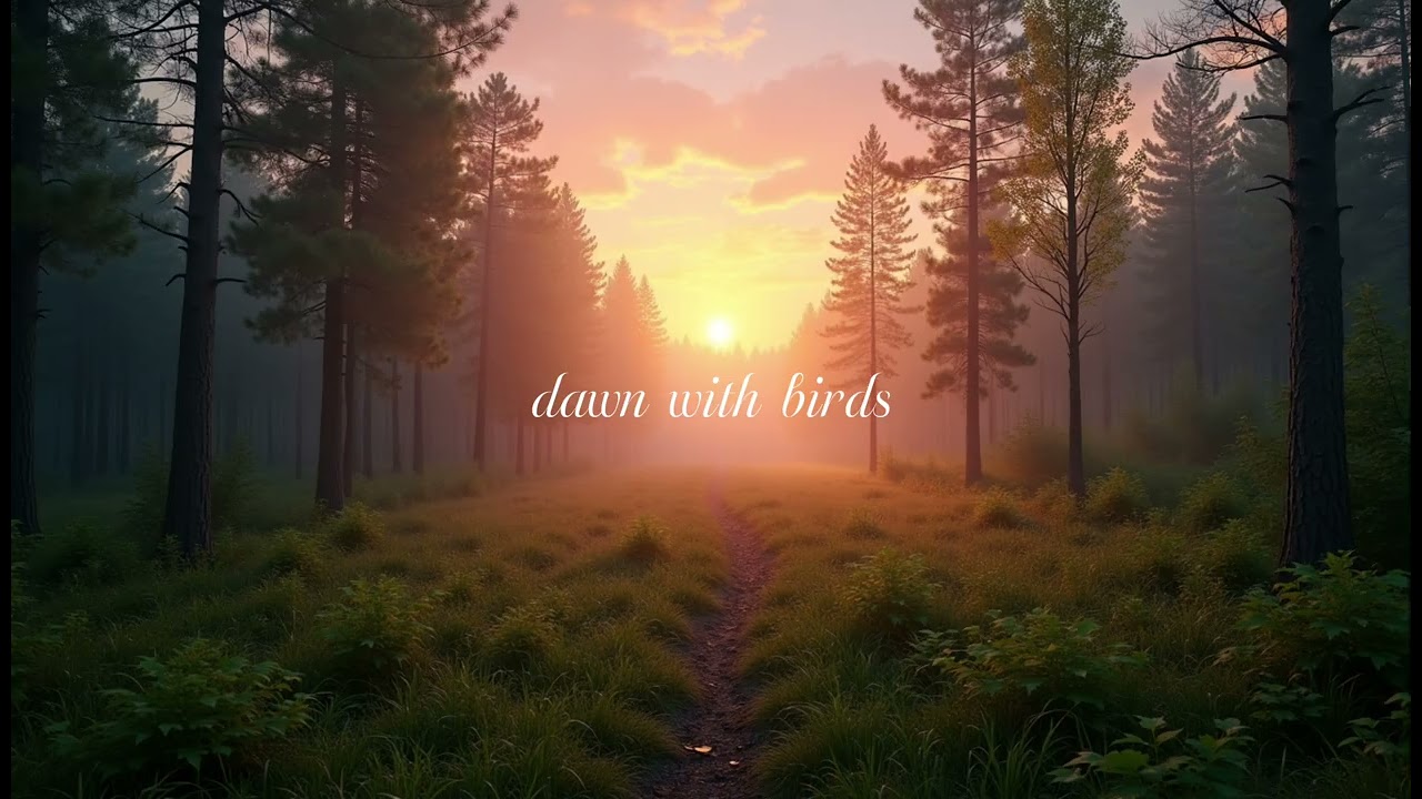 dawn with birds 🎹 gentle piano