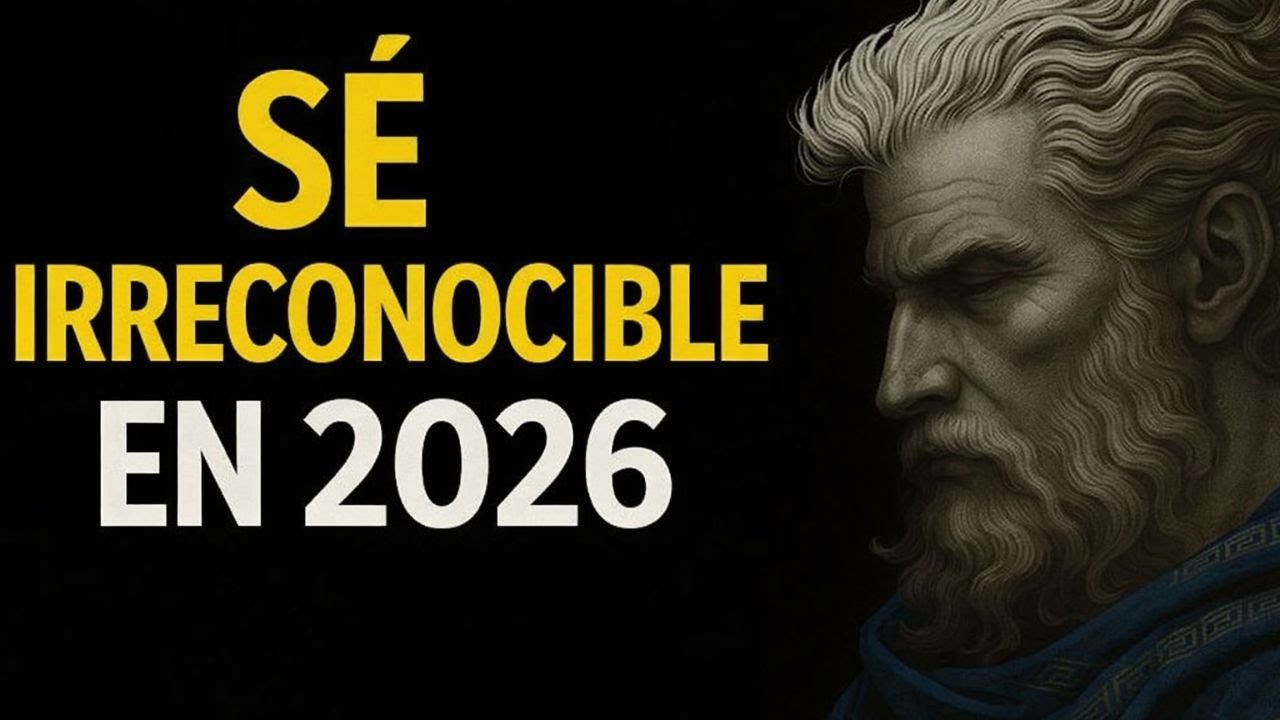 SÉ IRRECONOCIBLE EN 2026: CÓMO ARREGLAR TU VIDA DE UNA VEZ EN 1 AÑO | ESTOICISMO