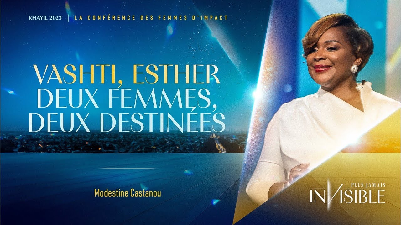 J1- Ps Mode CASTANOU | VASHTI, ESTHER : DEUX FEMMES, DEUX DESTINÉES - Khayil 2023