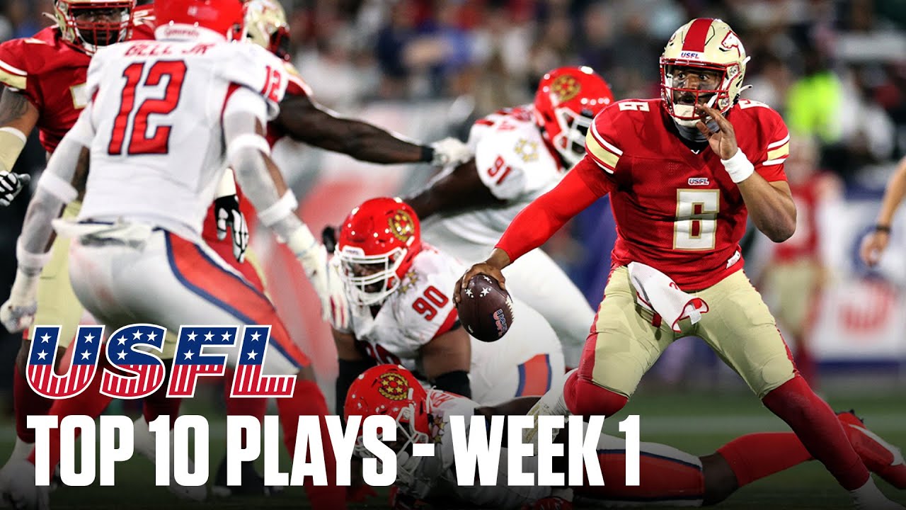 USFL&rsquo;s Top 10 Plays From Week 1 | USFL Highlights