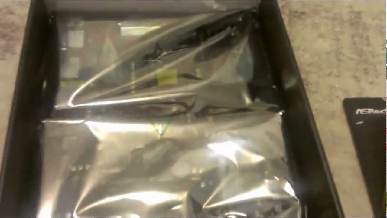 ASRock Z77 Extreme 6 Motherboard Unboxing