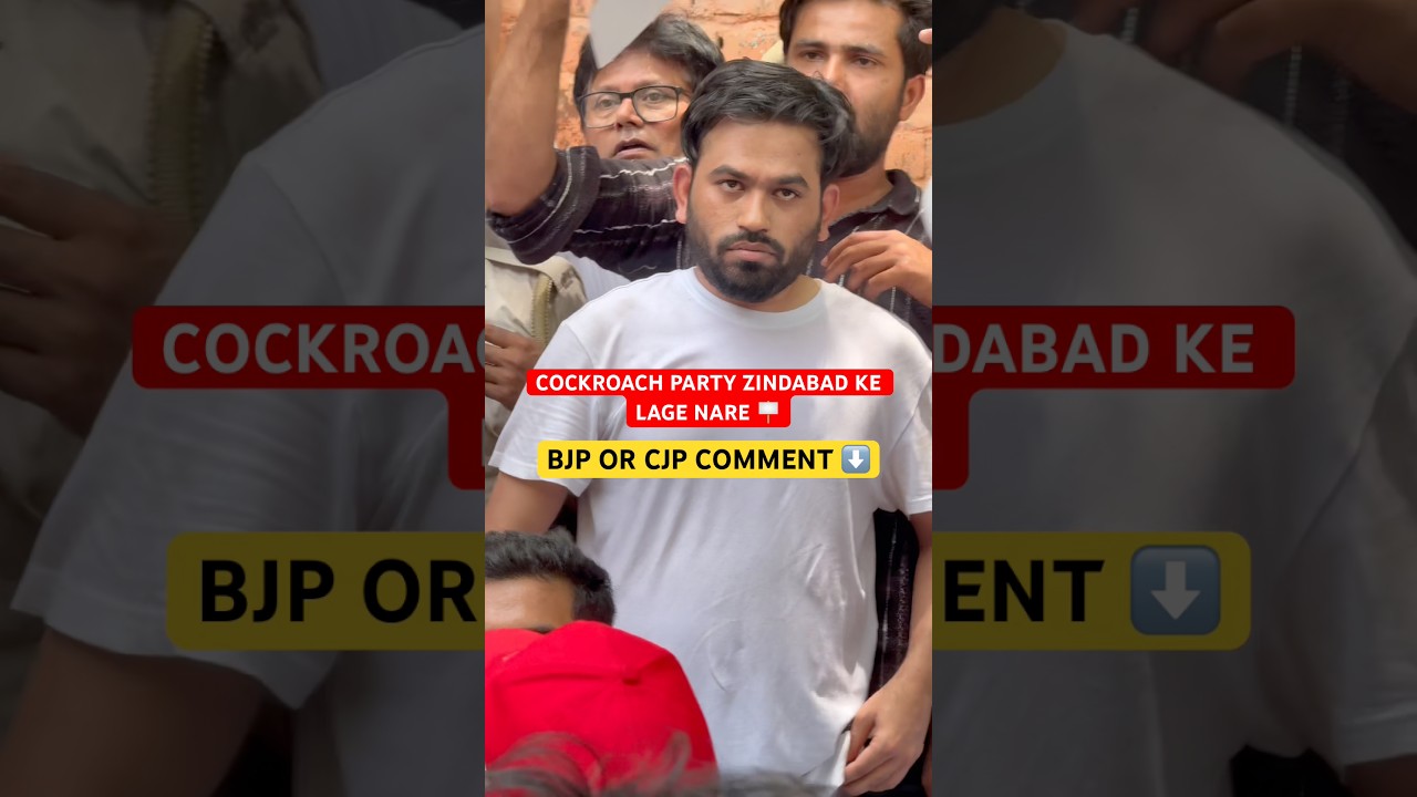 Abhijeet Dipke Cockroach Janta Party vs Narendra Modi BJP || CJP Protest Video Jantar Mantar, Delhi