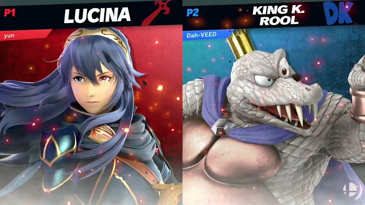 YunZyu (Lucina) vs Dahveed (King K. Rool) - Losers Top 8 Qualifier - WGAC #120