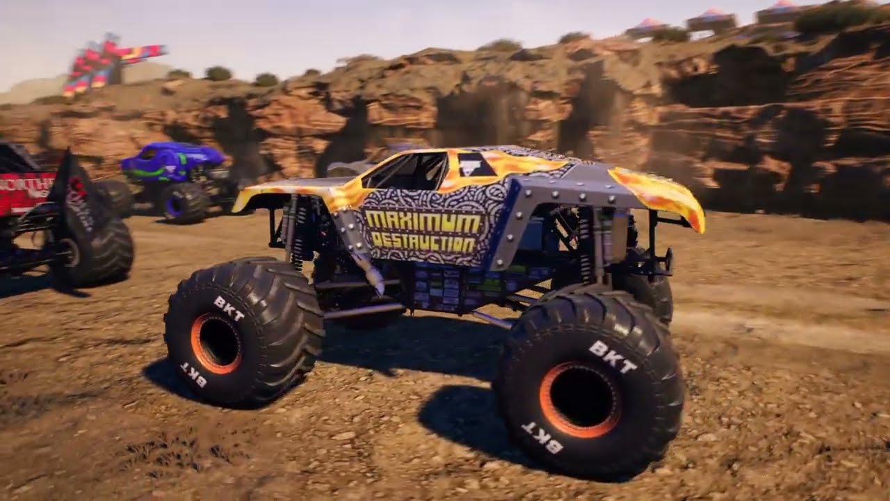 Monster Jam Showdown - Sand Dash (Circuit Racing)