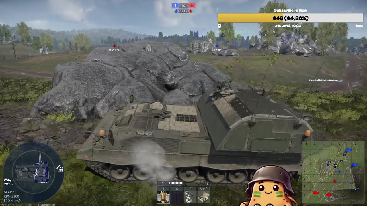 🔴PzH2000 in WAR THUNDER is BAD actually !!🔴 (TEST)