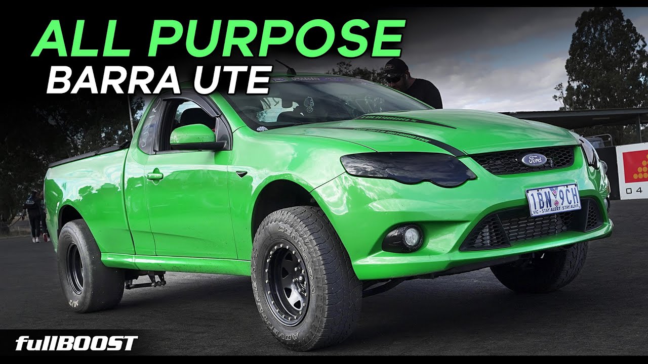 Lifted XR6 turbo Ute built for the dirt goes racing | fullBOOST