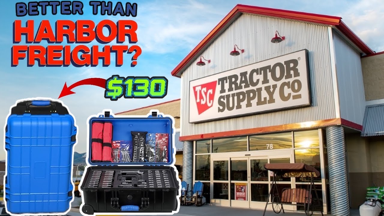 Могу ли я купить полный набор инструментов для автомобиля в Tractor Supply? (Лучший набор инструм...