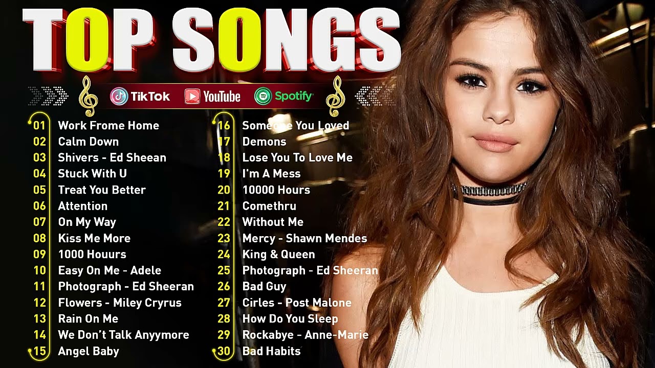 Pop Songs 2024 (Best Hit Music Playlist) on Spotify - TOP 50 English Songs - Top Hits 2024
