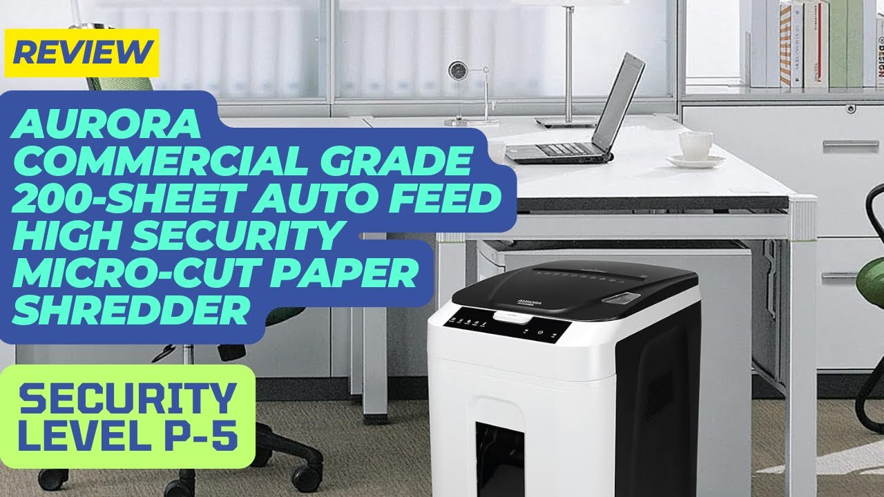 Aurora 200-Sheet Auto Feed Shredder Review: A Paper Destroyer You Didn’t Know You Needed