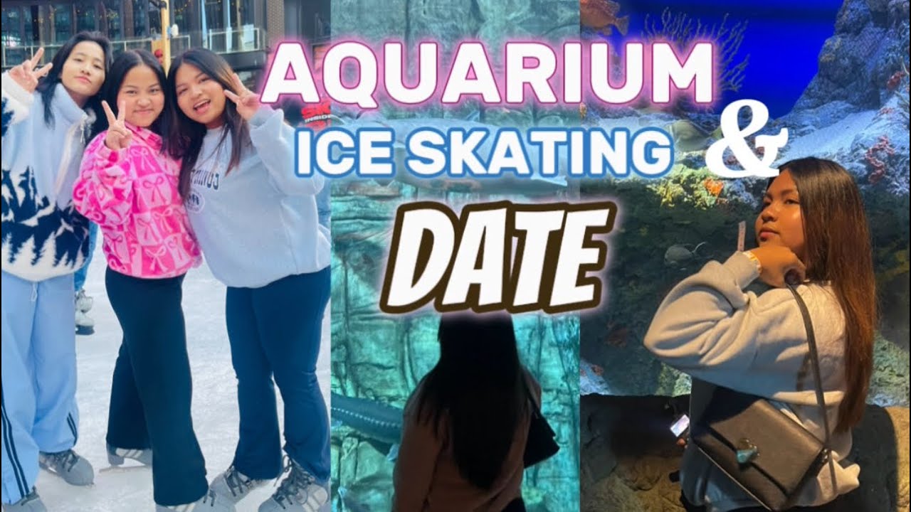 Aquarium + Ice Skating Date in Denver! 🐠
