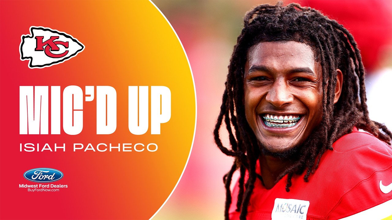 The Best of Isiah Pacheco Mic'd Up - Training Camp Edition | Kansas City Chiefs