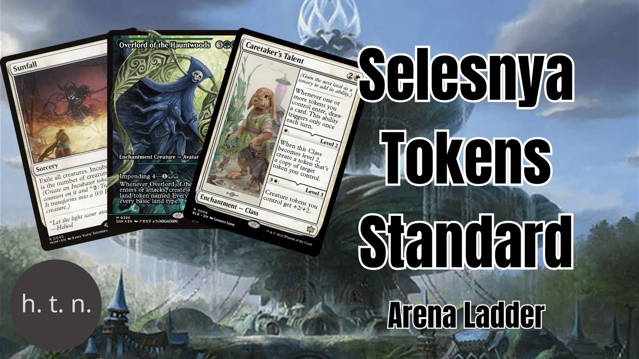 FINALLY they don't play a Black Deck! - Selesnya Tokens - MTGA Standard Gameplay