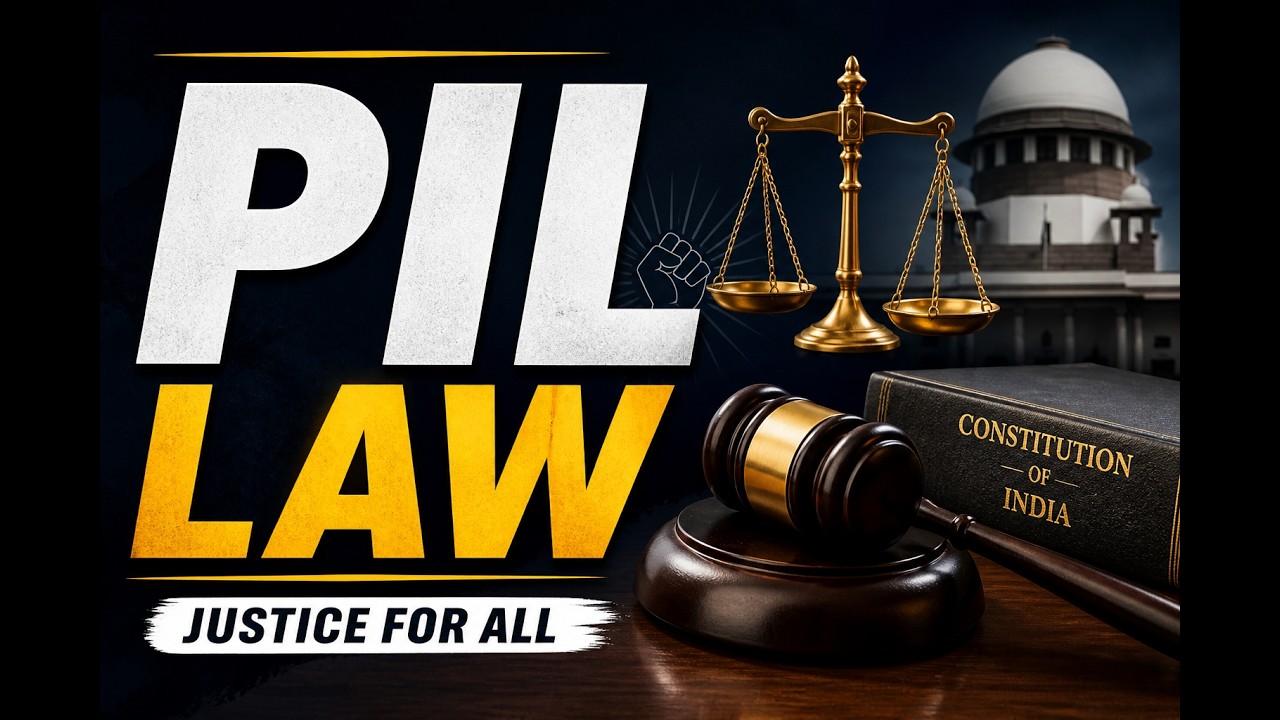 PIL Explained in One Shot | Public Interest Litigation Simplified