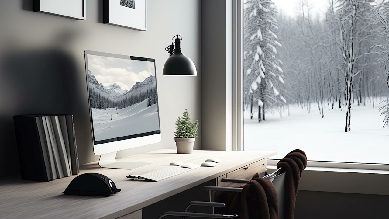 Relaxing Acoustic Melodies in a Winter Wonderland