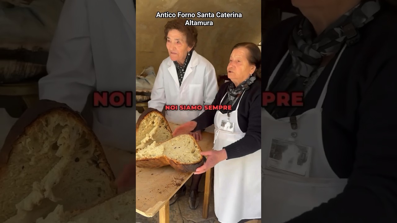 Some Of The Best Bread In Italy Is Made In Altamura! 🥖