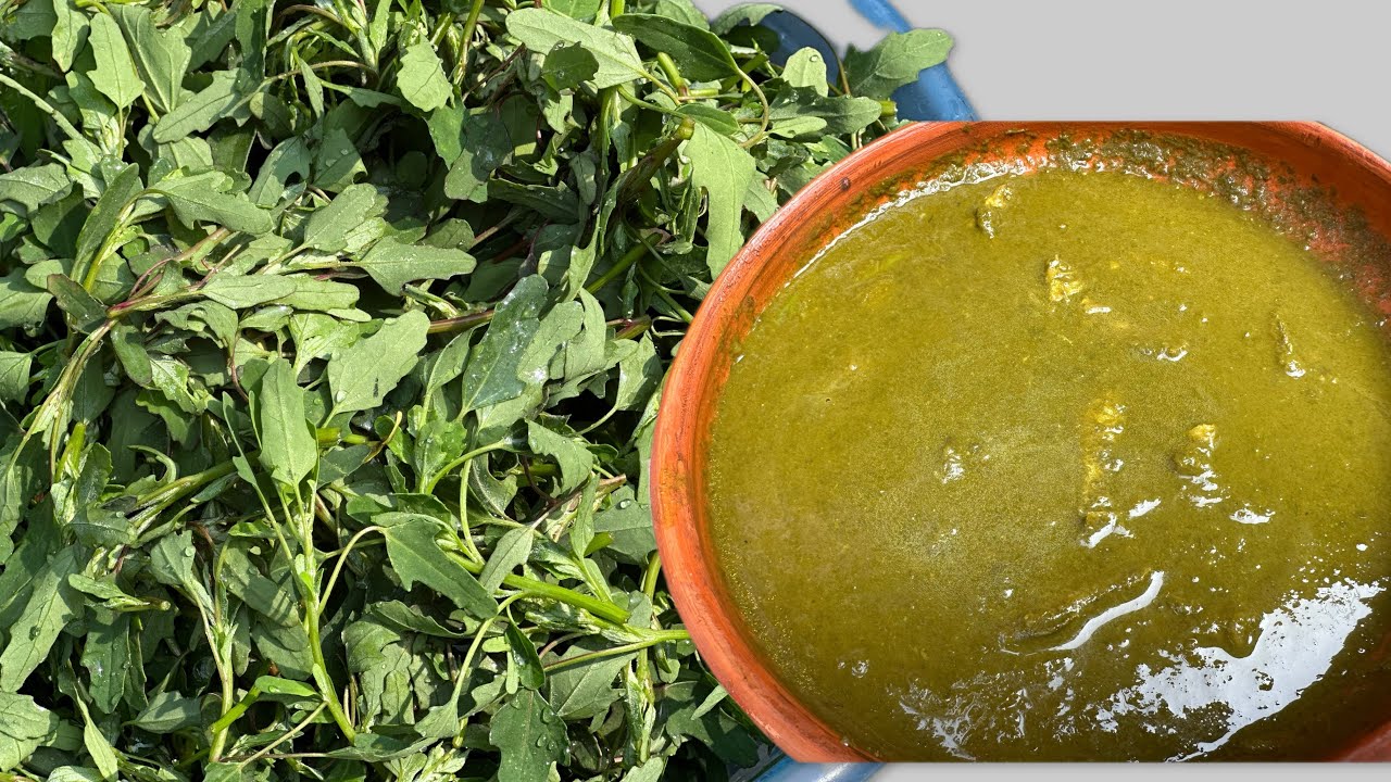 পুঁটি মাছ দিয়ে বোত্তা শাকের টক☘️ #villagerecipe#Bottashak#bdkitchen#youtubevideo#bangladesh 