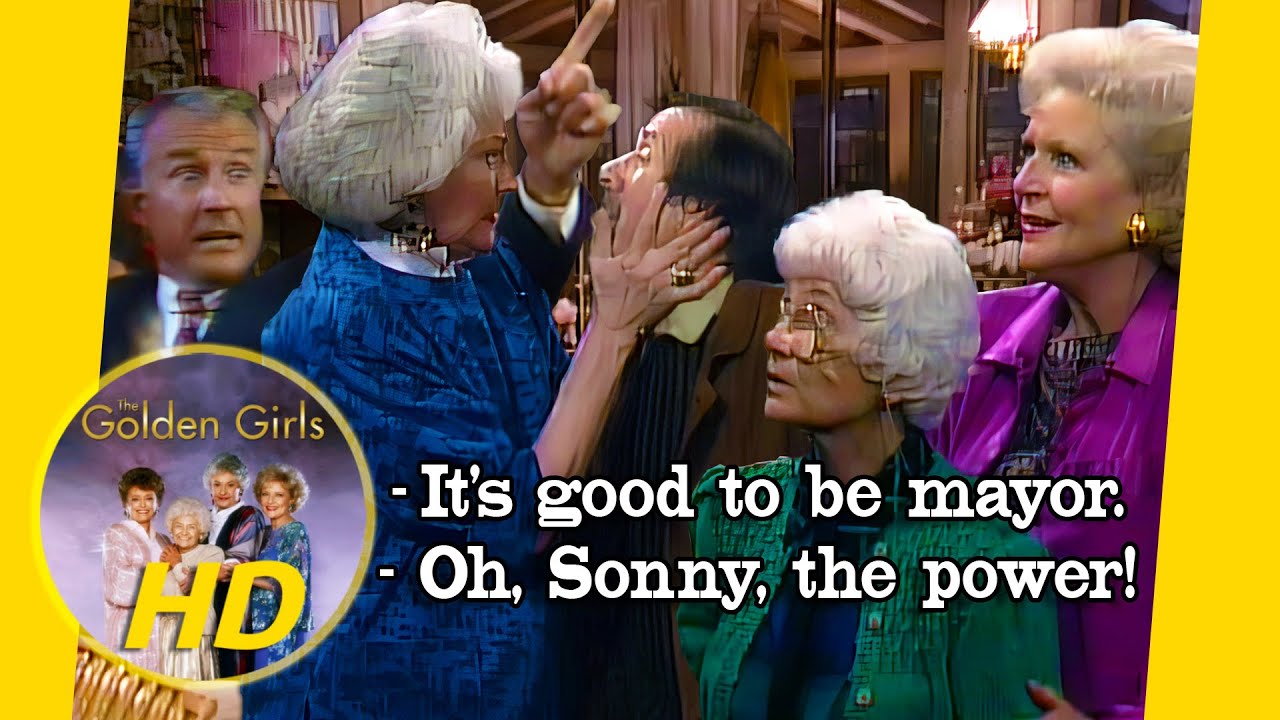 Dorothy must decide between Lyle Waggoner & Sonny Bono. - Golden Girls HD