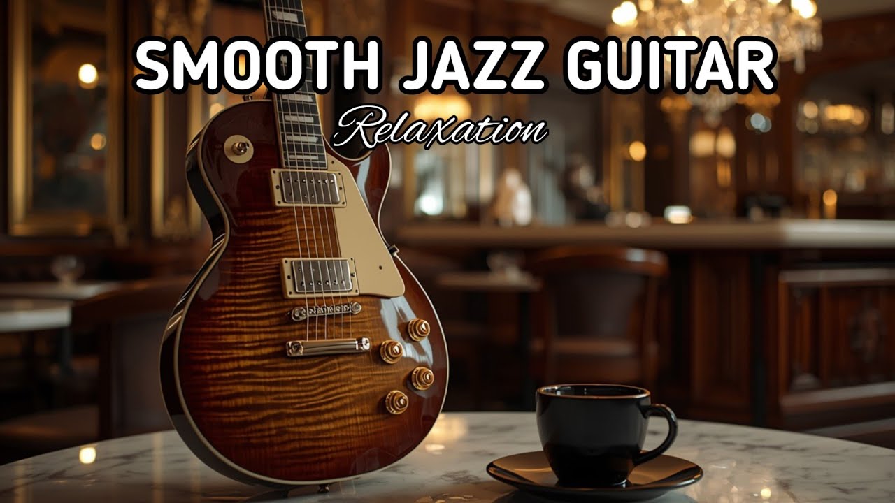 Smooth Jazz Guitar - Elegant Jazz Guitar Instrumental | Calm Background Music for Relaxation