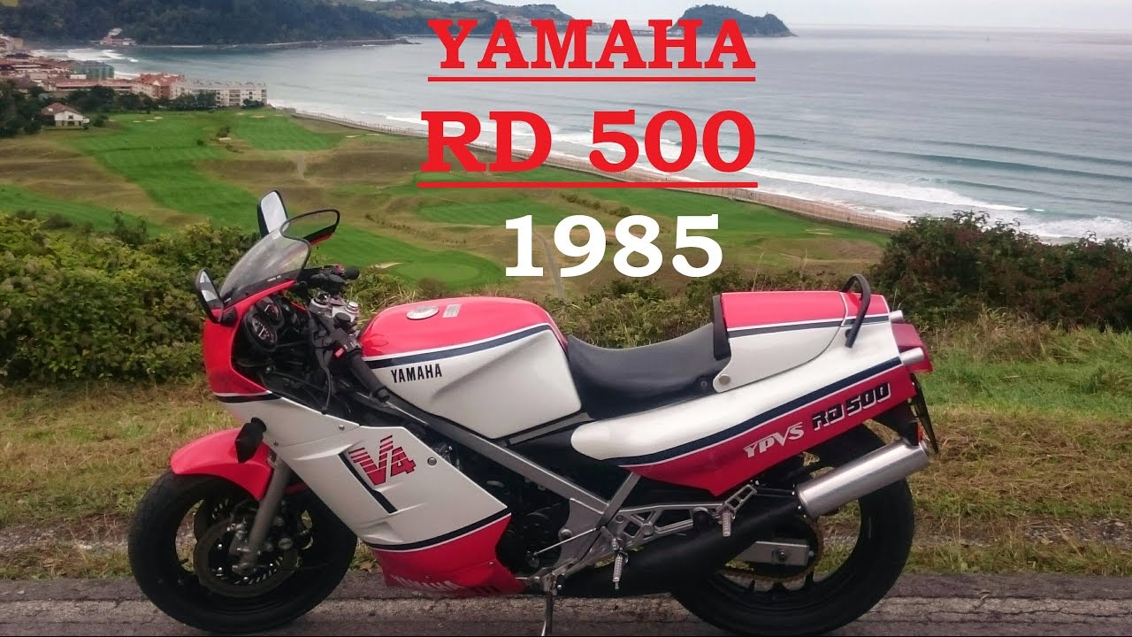 YAMAHA RD 500 LC YPVS V4 2-тактный 4-цилиндровый 4 выхлопных ЗВУК И YAMAHA MOTOR YZR 500 RD 350