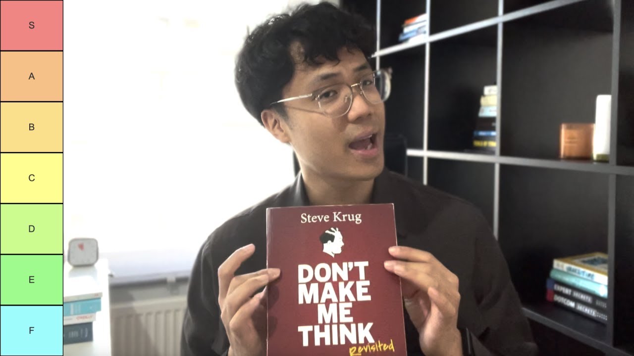 I Ranked 10 UX Books (Tier List)