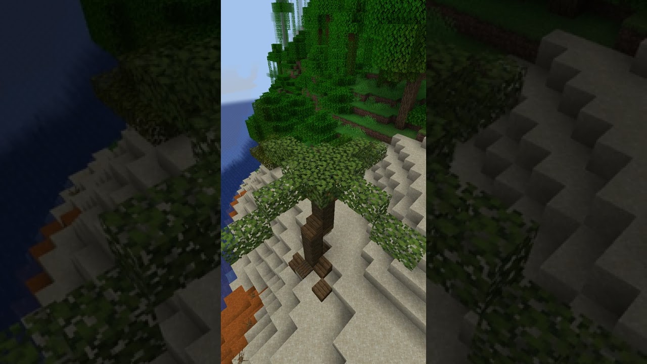 Minecraft: Coconut Tree tutorial