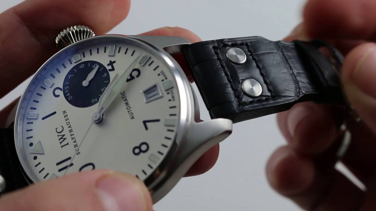 IWC Big Pilot's Watch Tourneau Platinum Limited Edition Luxury Watch Review