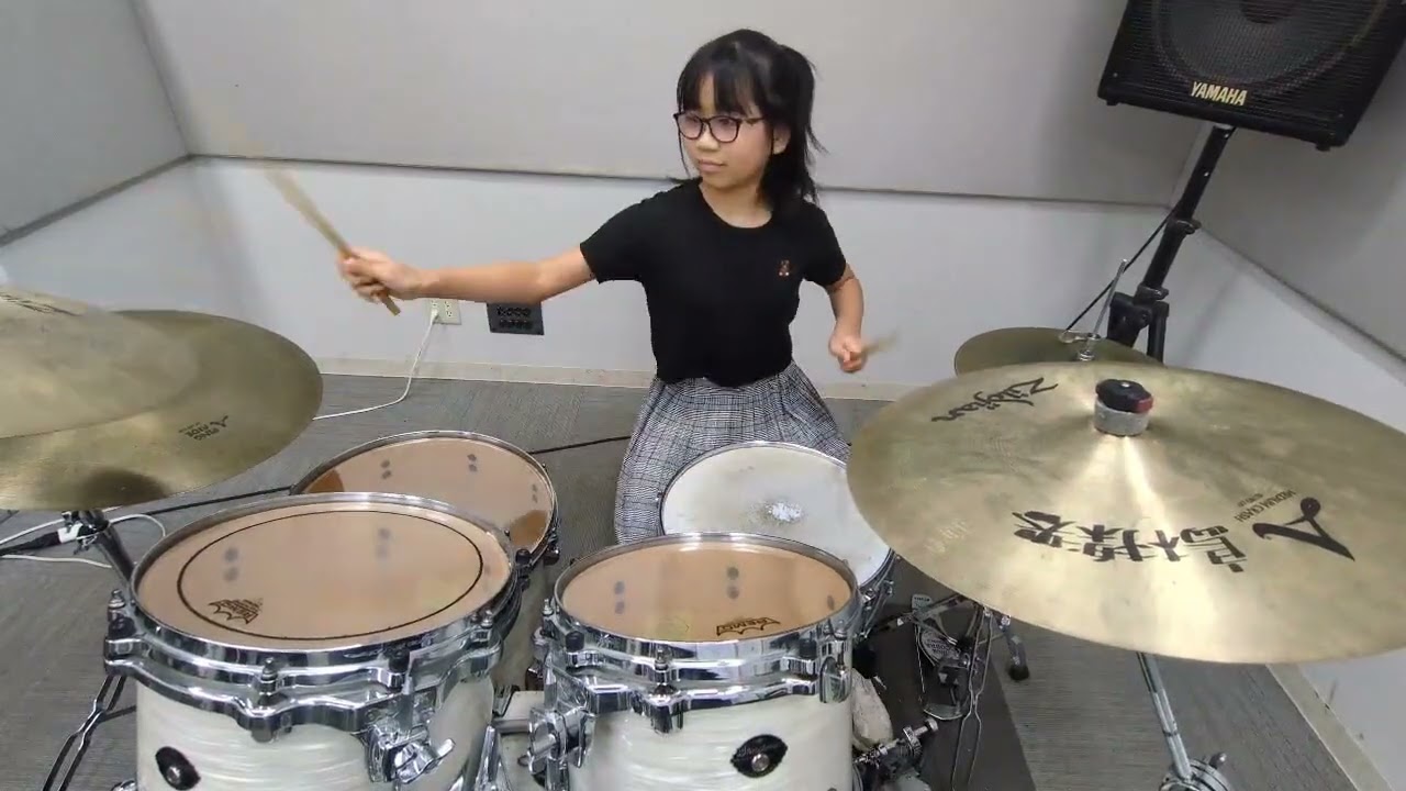 【コドモドラムコンテストVol.5】小学6年生　　　🥁Anna🐹　BAND-MAID / Ready to Rock 