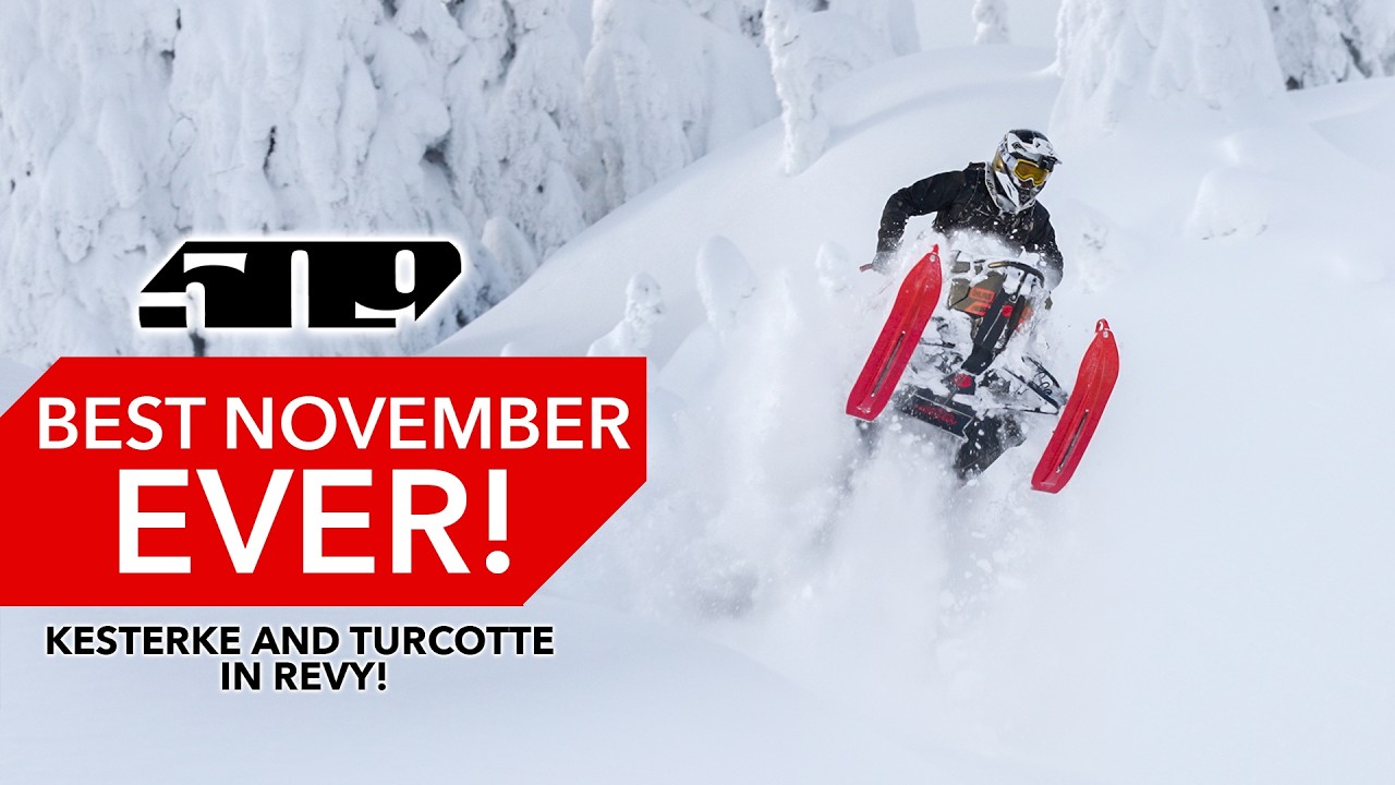 Record November Conditions with Kesterke and Turcotte!
