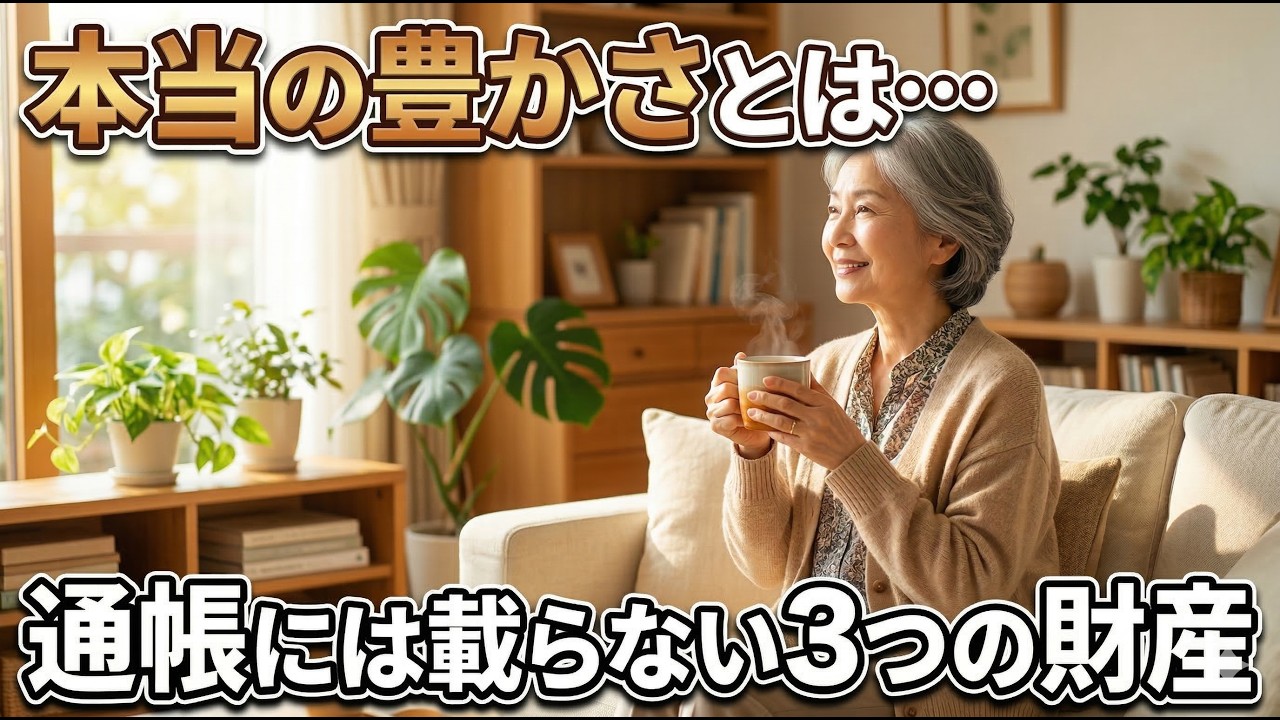【60代の本当の豊かさ】年金が少なくても毎日幸せな人が持っている、通帳には載らない「3つの財産」