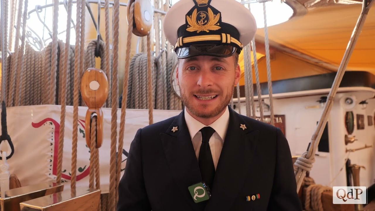 A bordo dell’Amerigo Vespucci, la nave più bella del mondo tra tradizione e innovazione