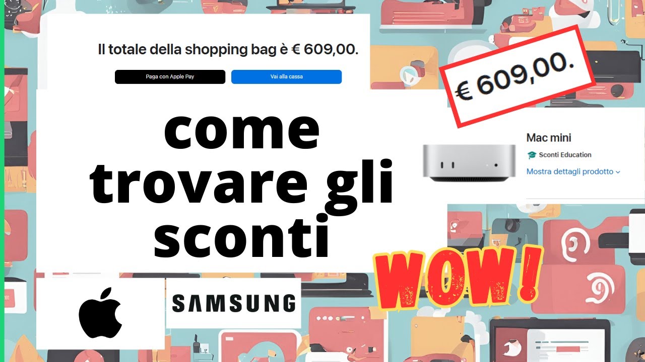 😱COME trovare gli SCONTI 🎁 studentI (o prof) 💥 Mini Mac M4 a 609 euro con Unidays e altri